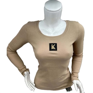 Bluzka damska z długim rękawem