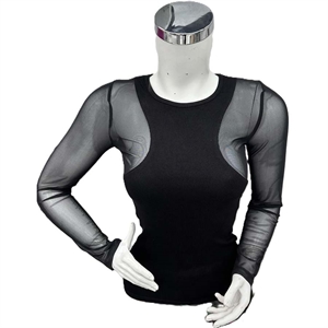 Bluzka damska z długim rękawem