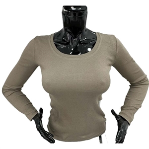 Bluzka damska z długim rękawem