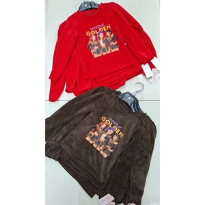 Bluzka dziewczęca z długim rękawem  4-14 lat