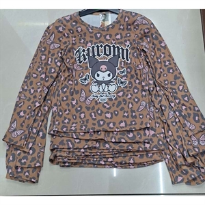 Bluzka dziewczęca prążek  6-16 lat