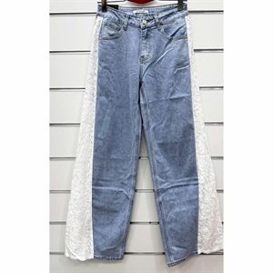 Jeansy szerokie nogawki  XS-XL