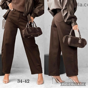 Jeansy szerokie nogawki  34-42