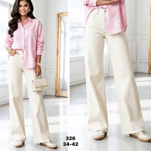 Jeansy szerokie nogawki  34-42