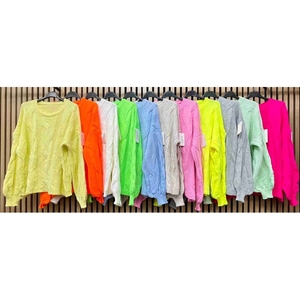 Sweter damski okrągły - Produkt Włoski