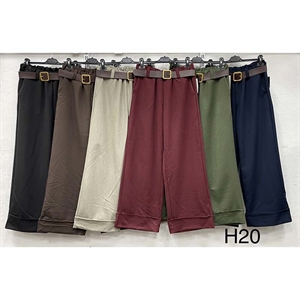 Spodnie damskie szerokie nogawki - Produkt Włoski