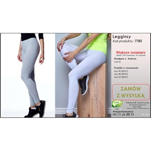 Legginsy damskie  46-48-50