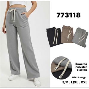 Spodnie damskie szerokie nogawki (S-2XL)