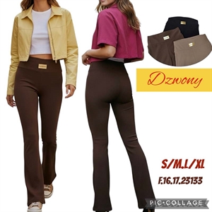Legginsy dzwony damskie (S-XL)