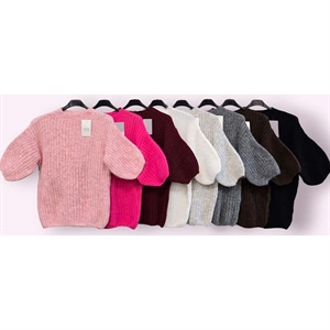 Sweter damski z krótkim rękawem - Produkt Włoski