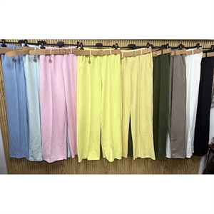 Spodnie damskie szerokie nogawki - Produkt Włoski