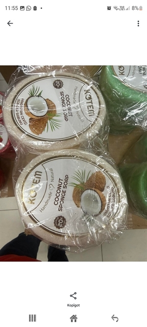 Mydło w kokosowej gąbce 130g