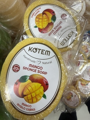 Mydło gąbkowe Mango
