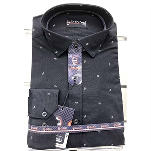 Koszula męska z długim rękawem - produkt Turecki M-3XL