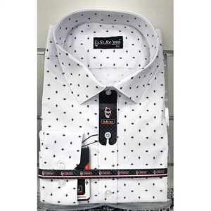 Koszula męska z długim rękawem - produkt Turecki M-3XL