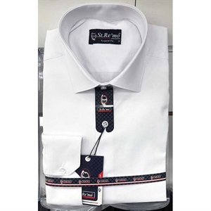 Koszula męska z długim rękawem - produkt Turecki M-3XL