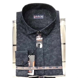 Koszula męska z długim rękawem - produkt Turecki M-3XL