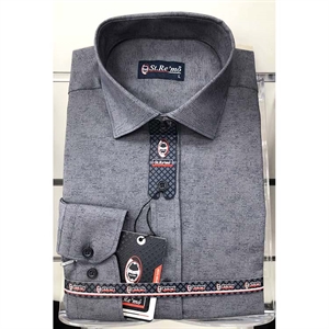 Koszula męska z długim rękawem - produkt Turecki M-3XL