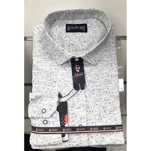 Koszula męska z długim rękawem - produkt Turecki M-3XL