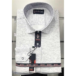 Koszula męska z długim rękawem - produkt Turecki M-3XL