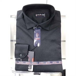 Koszula męska z długim rękawem - produkt Turecki M-3XL