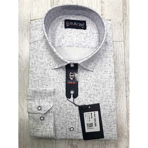 Koszula męska z długim rękawem - produkt Turecki M-3XL