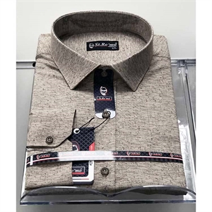 Koszula męska z długim rękawem - produkt Turecki M-3XL