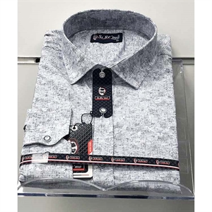 Koszula męska z długim rękawem - produkt Turecki M-3XL