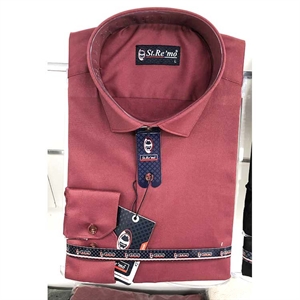 Koszula męska z długim rękawem - produkt Turecki M-3XL