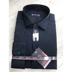 Koszula męska z długim rękawem - produkt Turecki M-3XL