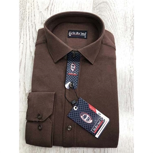 Koszula męska z długim rękawem - produkt Turecki M-3XL