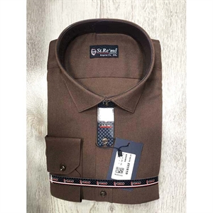 Koszula męska z długim rękawem - produkt Turecki M-3XL