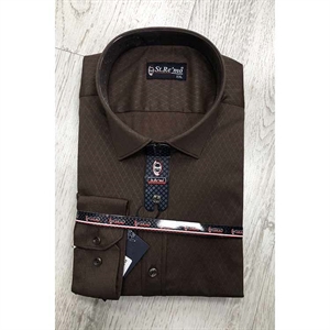 Koszula męska z długim rękawem - produkt Turecki M-3XL