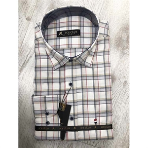 Koszula męska z długim rękawem - produkt Turecki M-3XL