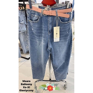 Jeansy balloony M'sara  XS-XL