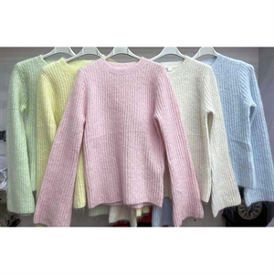 Sweter damski okrągły