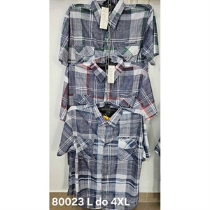 Koszula męska z krótkim rękawem  L-4XL