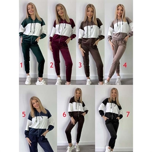 Komplet dresy welurowe produkt Polski  S/M-L/XL-2XL-3XL
