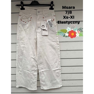 Jeansy damskie 7/8 (XS-XL)