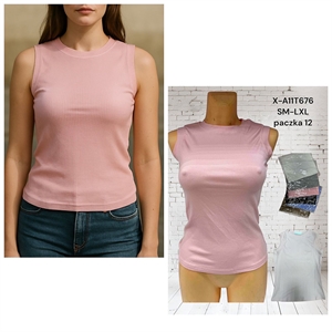 Koszulka damska bez rękawów  S/M-L/XL