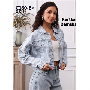 Kurtka jeansowa damska  XS-L