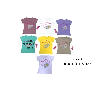 Koszulka dziewczęca produkt Turecki 104-122