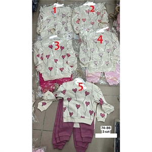 Komplet dziecięcy 74-86