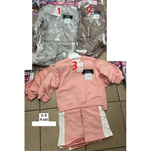 Komplet dziewczęcy 2-5 lat