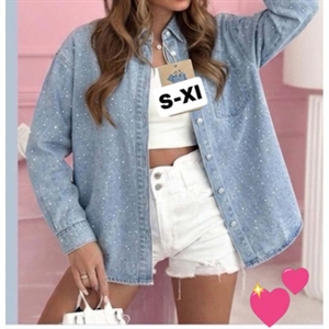 Koszula jeansowa damska S-XL
