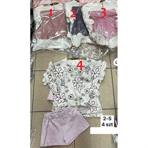 Komplet dziewczęcy 2-5