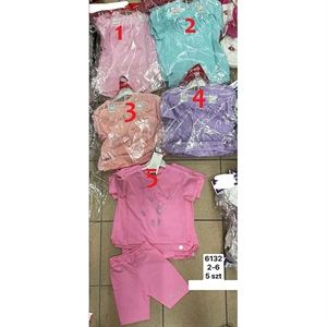 Komplet dziewczęcy 2-6 lat