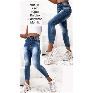 Jeansy damskie  XS-XL