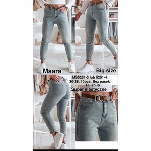 Jeansy damskie M'sara  30-38