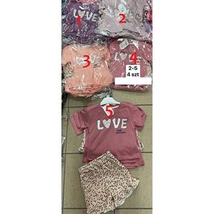 Komplet dziewczęcy 2-5 lat